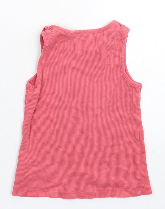 Merc Girls Pink   Basic Tank Size 3-4 Years