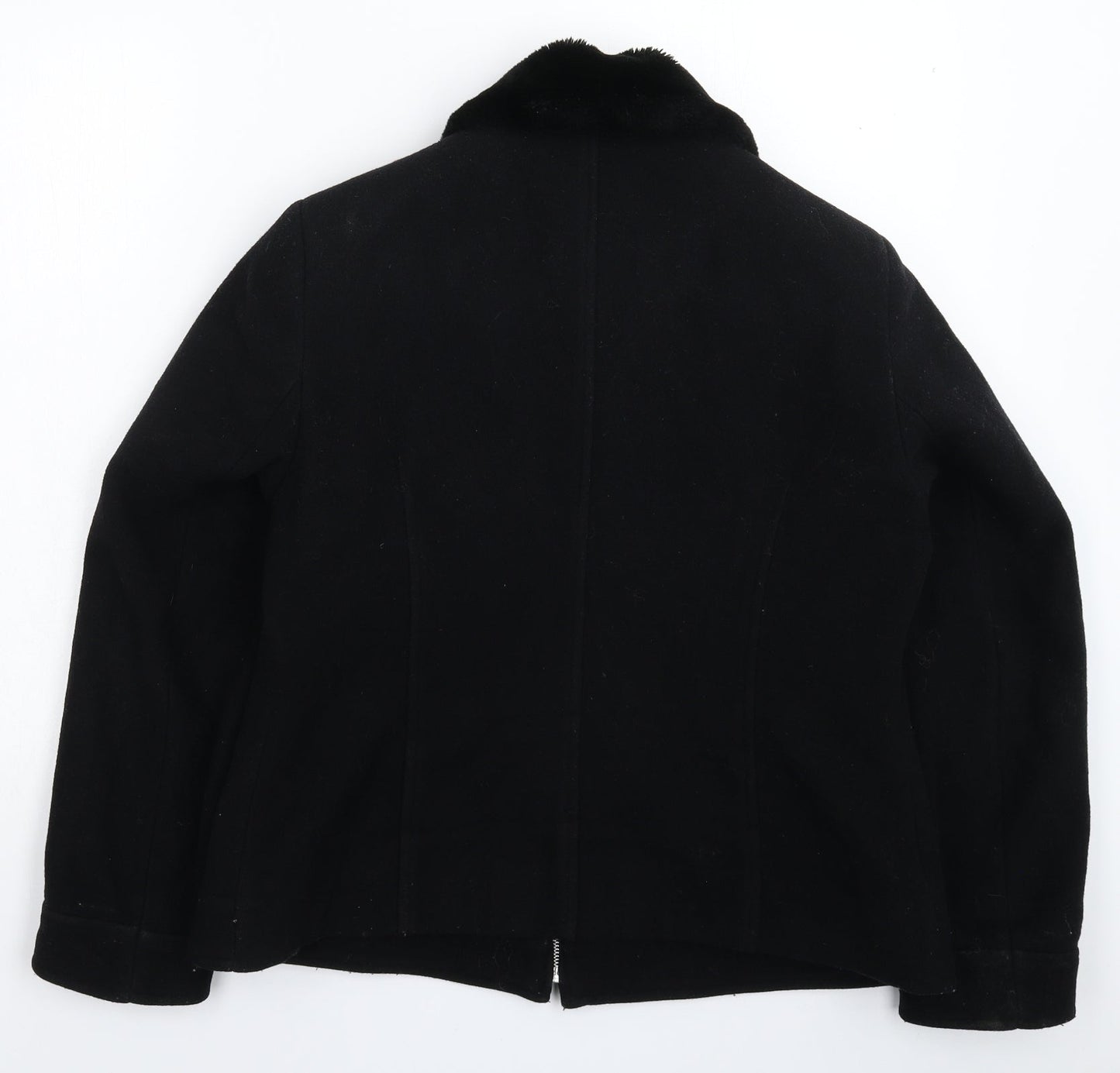 Dorothy Perkins Womens Black   Jacket Coat Size 16