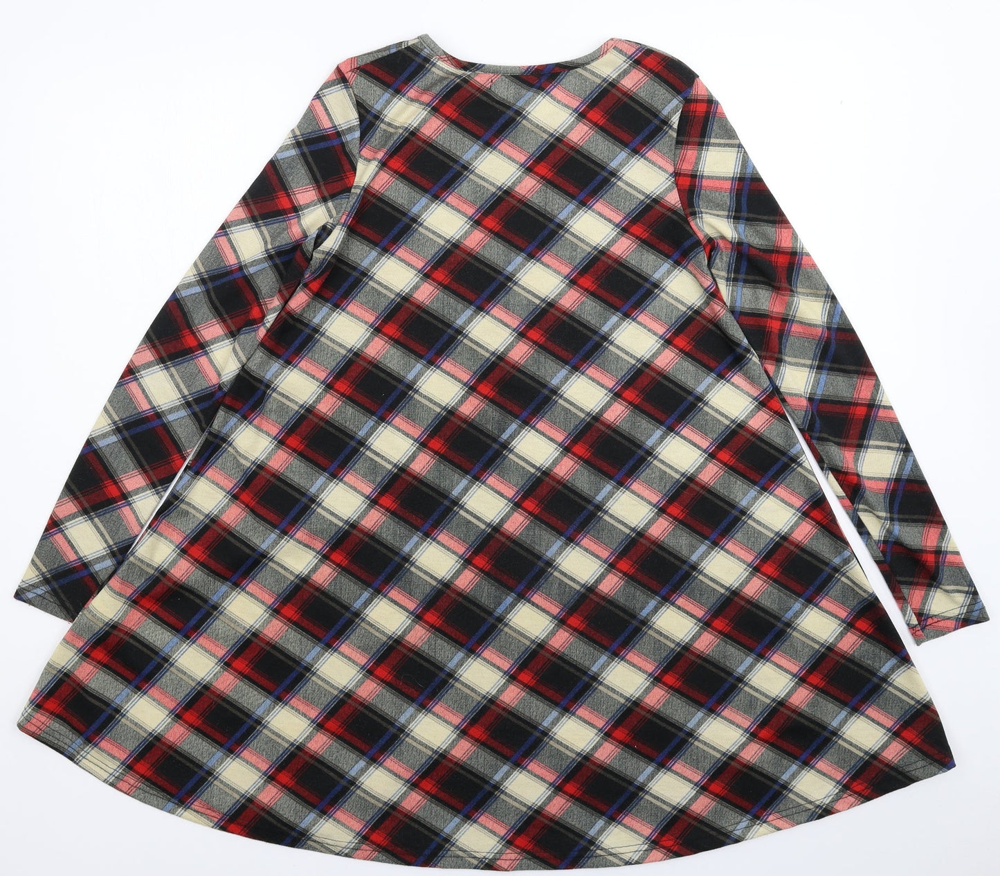 Glamorous Womens Multicoloured Check  A-Line  Size 8