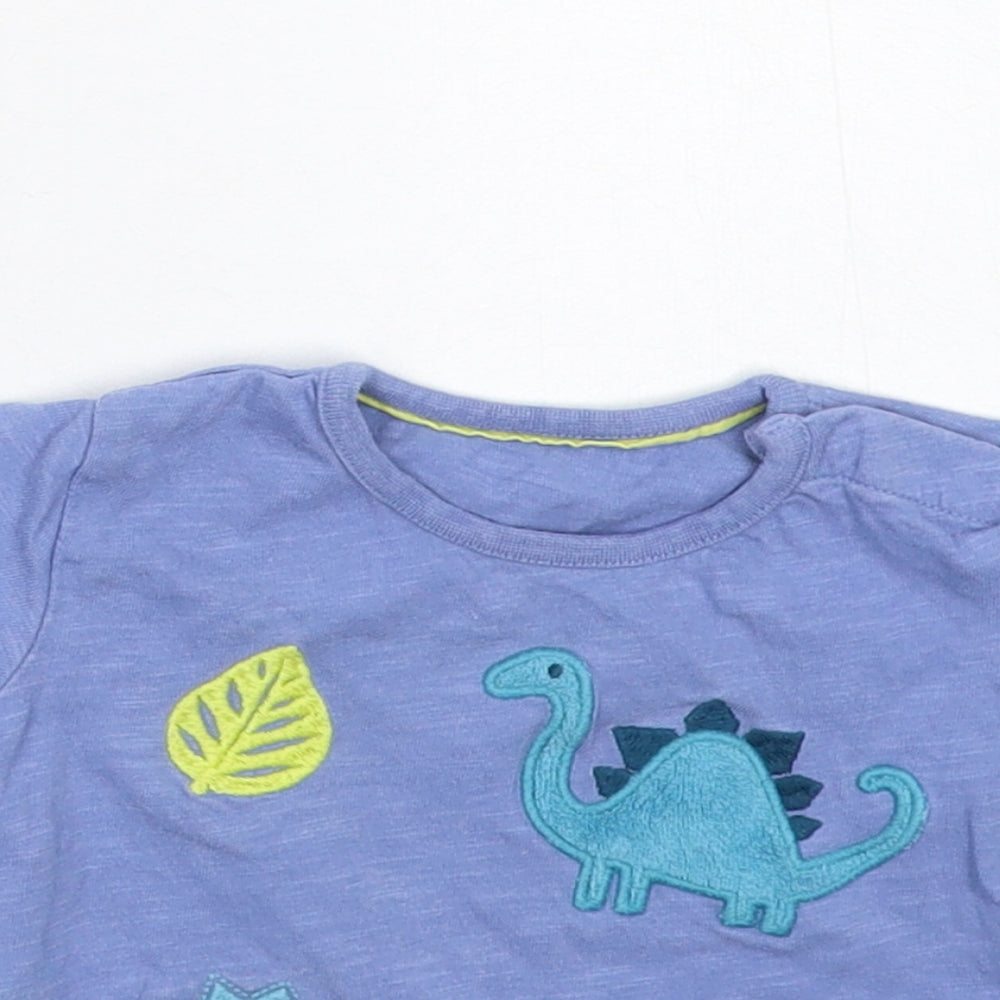 Marks and Spencer Baby Blue   Basic T-Shirt Size 3-6 Months