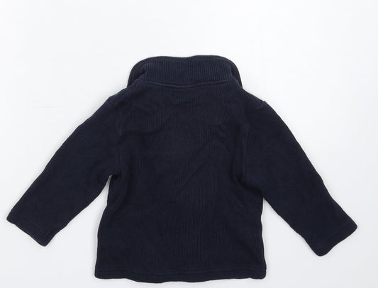 NEXT Boys Blue  Knit Jacket Blazer Size 6-9 Months