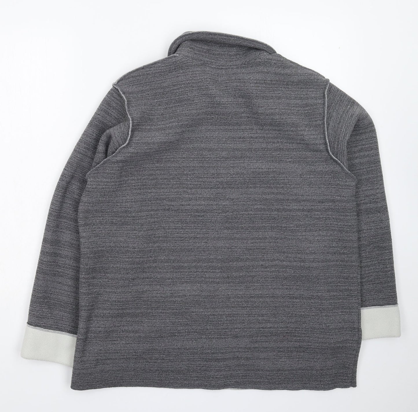 Joie de Vivre Womens Grey  Fleece Jacket  Size M