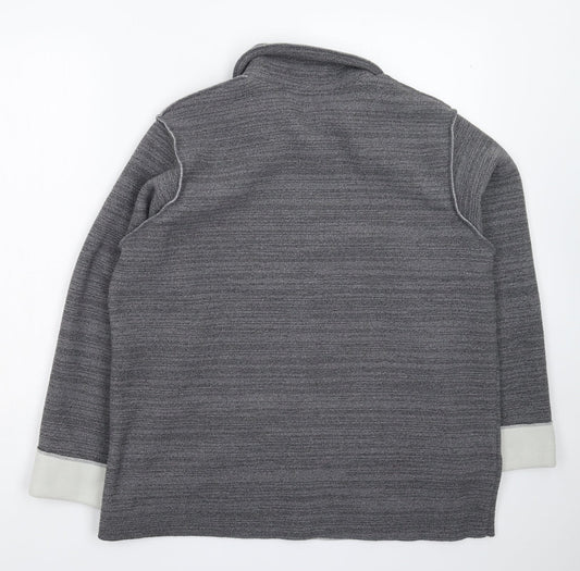 Joie de Vivre Womens Grey  Fleece Jacket  Size M