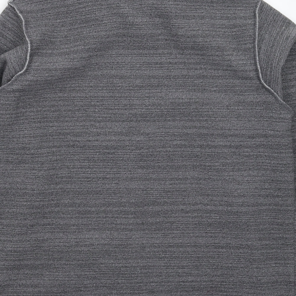 Joie de Vivre Womens Grey  Fleece Jacket  Size M