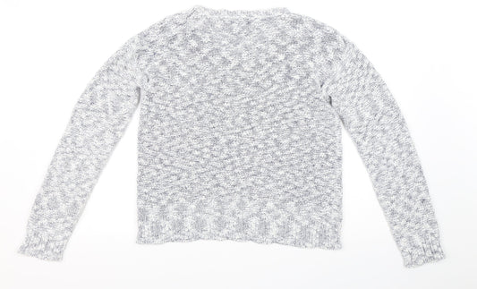 M&Co Womens Grey   Pullover Jumper Size 14