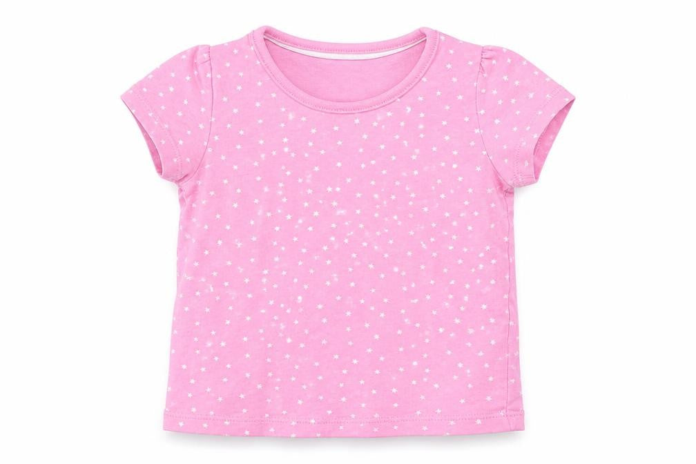 Marks and Spencer Girls Pink Spotted  Cami Pyjama Top Size 12-18 Months