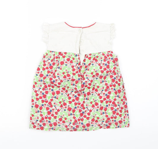 TU Girls Multicoloured   T-Shirt Dress  Size 18-24 Months