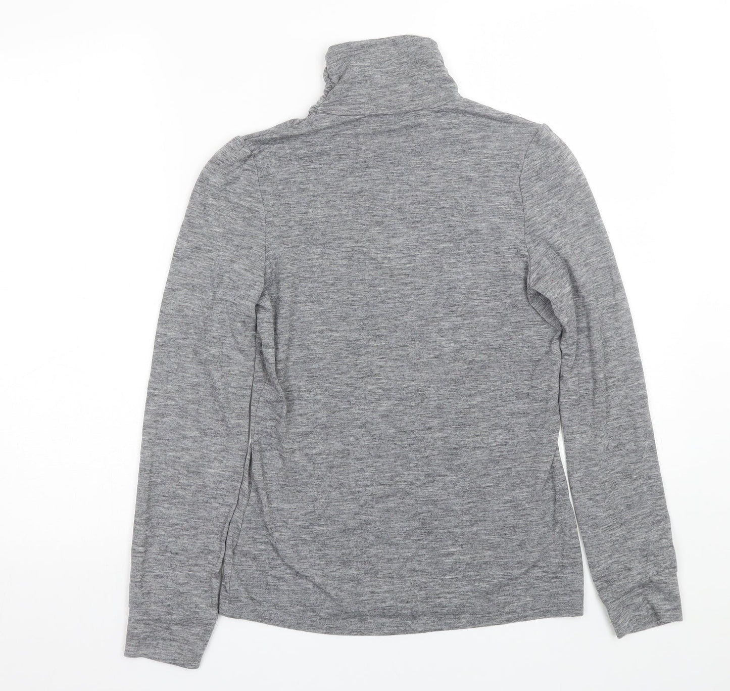 NEXT Womens Grey   Wrap T-Shirt Size 6