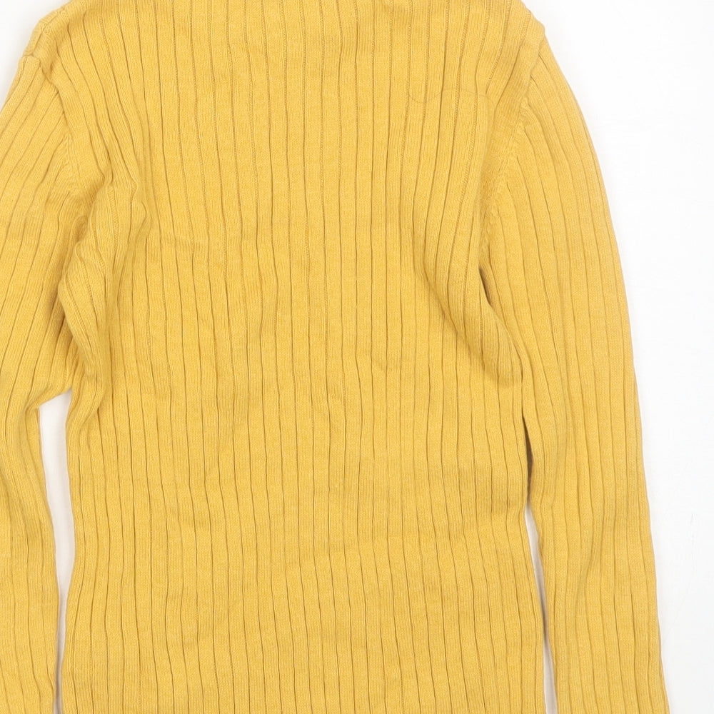 TU Girls Yellow   Basic T-Shirt Size 5-6 Years