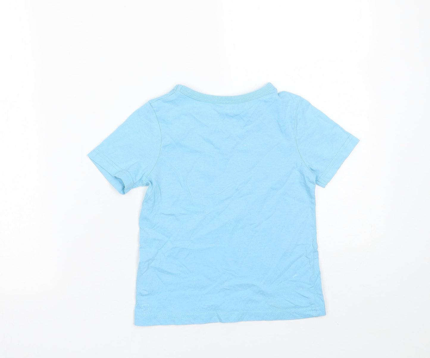 George Boys Blue   Basic T-Shirt Size 2-3 Years  - Robot
