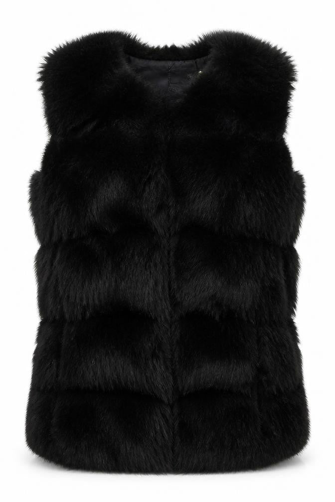X Nho Womens Black   Vest Jumper Size L