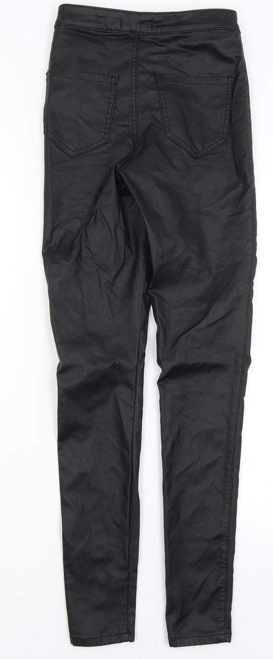 Missguided Womens Black   Trousers  Size 6 L29 in