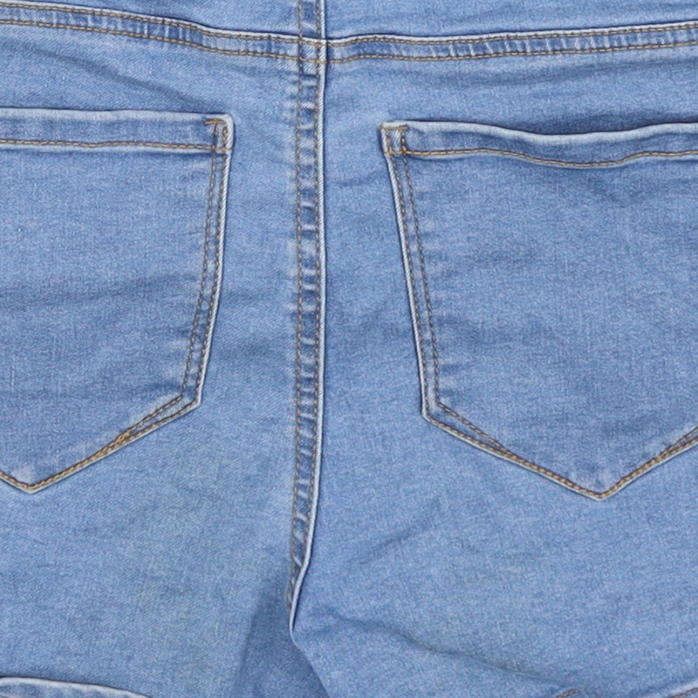Denim Co Womens Blue   Mom Shorts Size 6