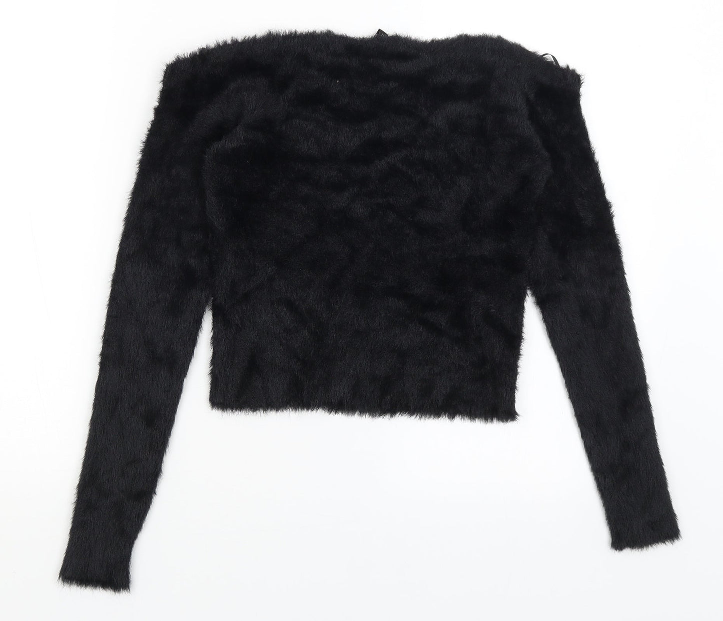 Divided Womens Black   Pullover Jumper Size M