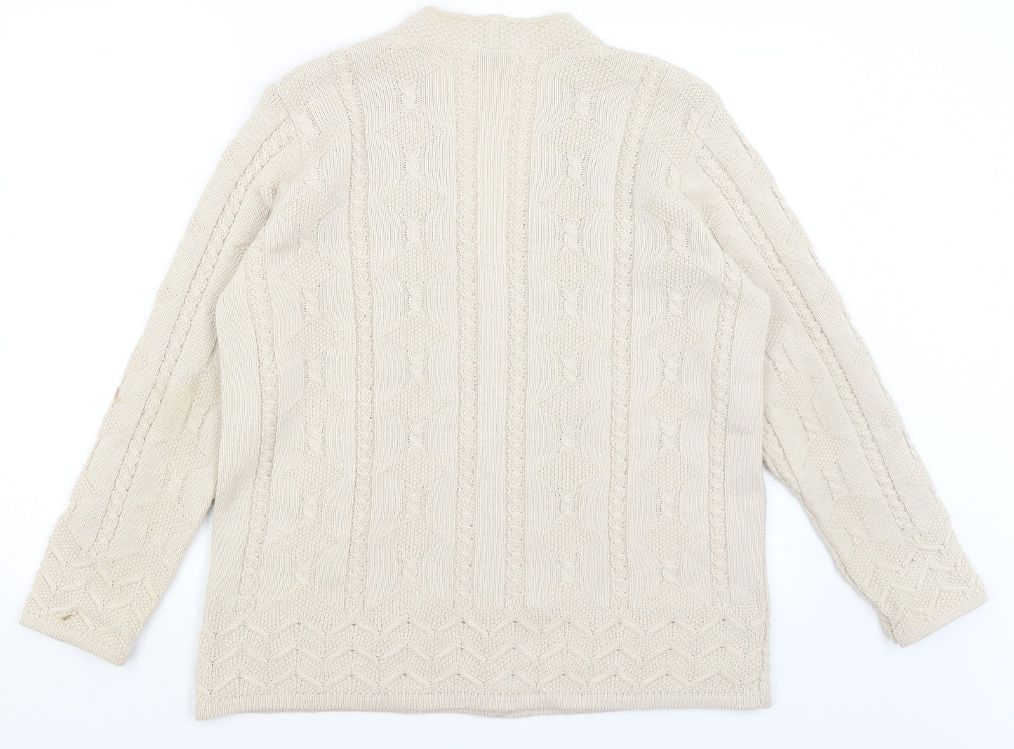 Berkertex Womens Beige   Shrug Jumper Size 14