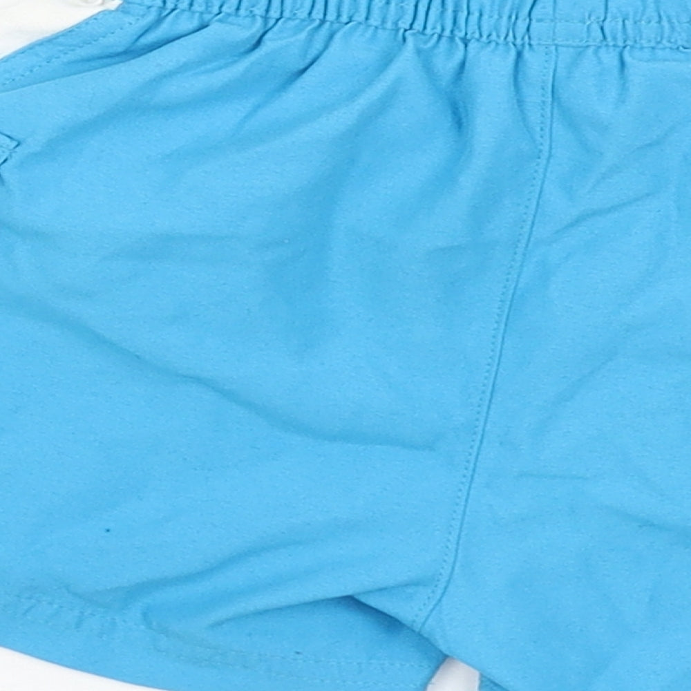 George Baby Blue   Cropped Trousers Size 18-24 Months