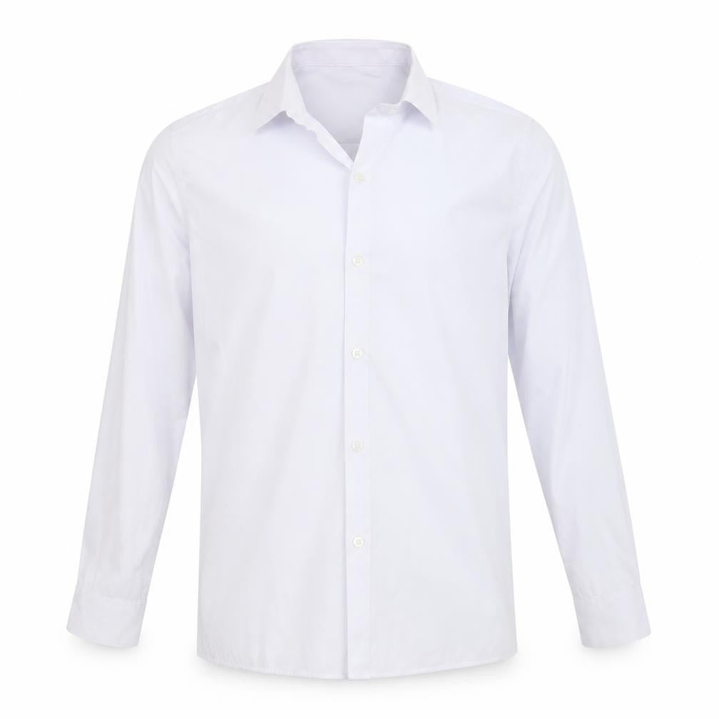Marks and Spencer Boys White   Basic Button-Up Size 13-14 Years  - school