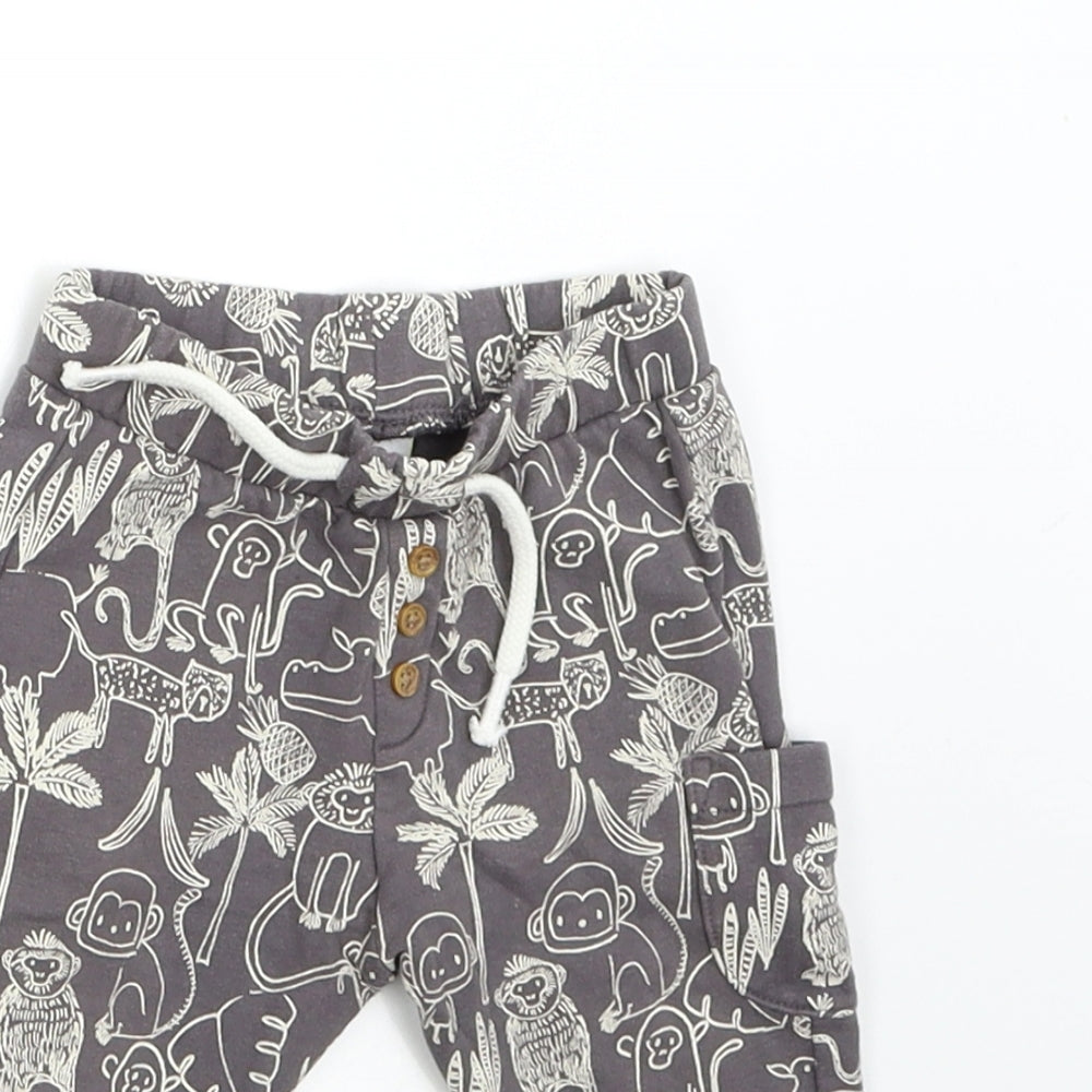 M&S Baby Grey   Sweatpants Trousers Size 3-6 Months