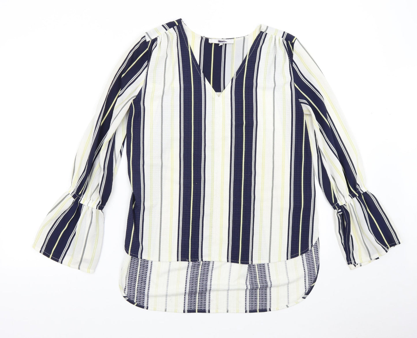 NEXT Womens Multicoloured Striped  Tunic Blouse Size 10
