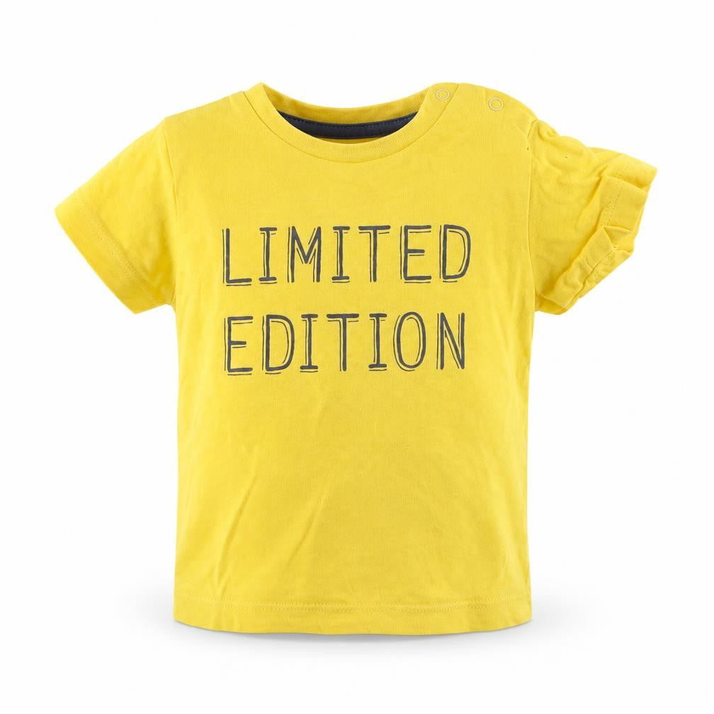 Nutmeg Baby Yellow   Basic T-Shirt Size 6-9 Months