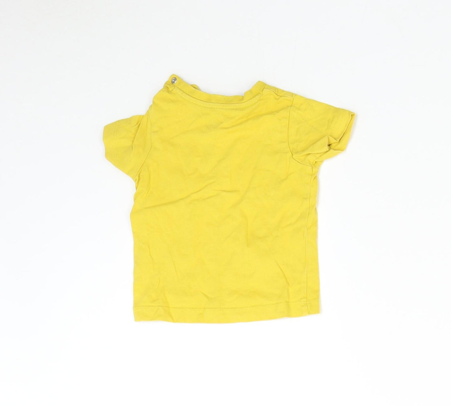 Nutmeg Baby Yellow   Basic T-Shirt Size 6-9 Months