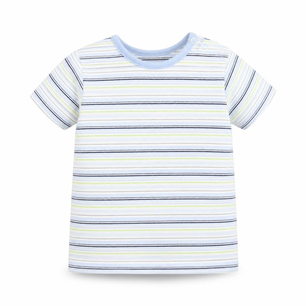 Matalan Boys Multicoloured Striped  Basic T-Shirt Size 9-10 Years