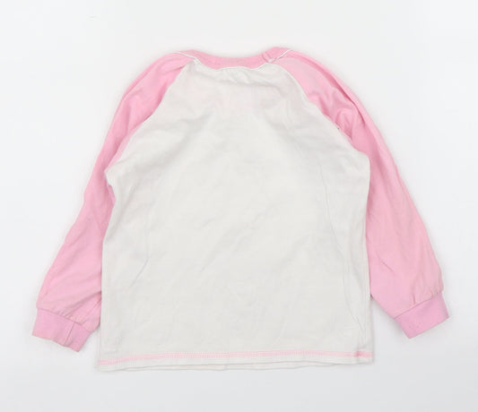 Preworn Girls Pink   Basic T-Shirt Size 2 Years