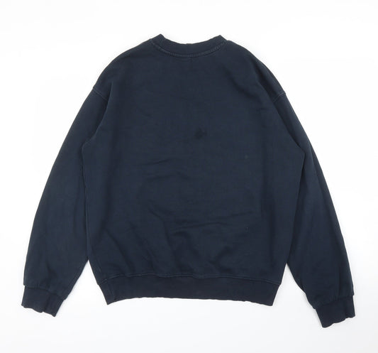 H&M Womens Blue   Pullover Jumper Size M