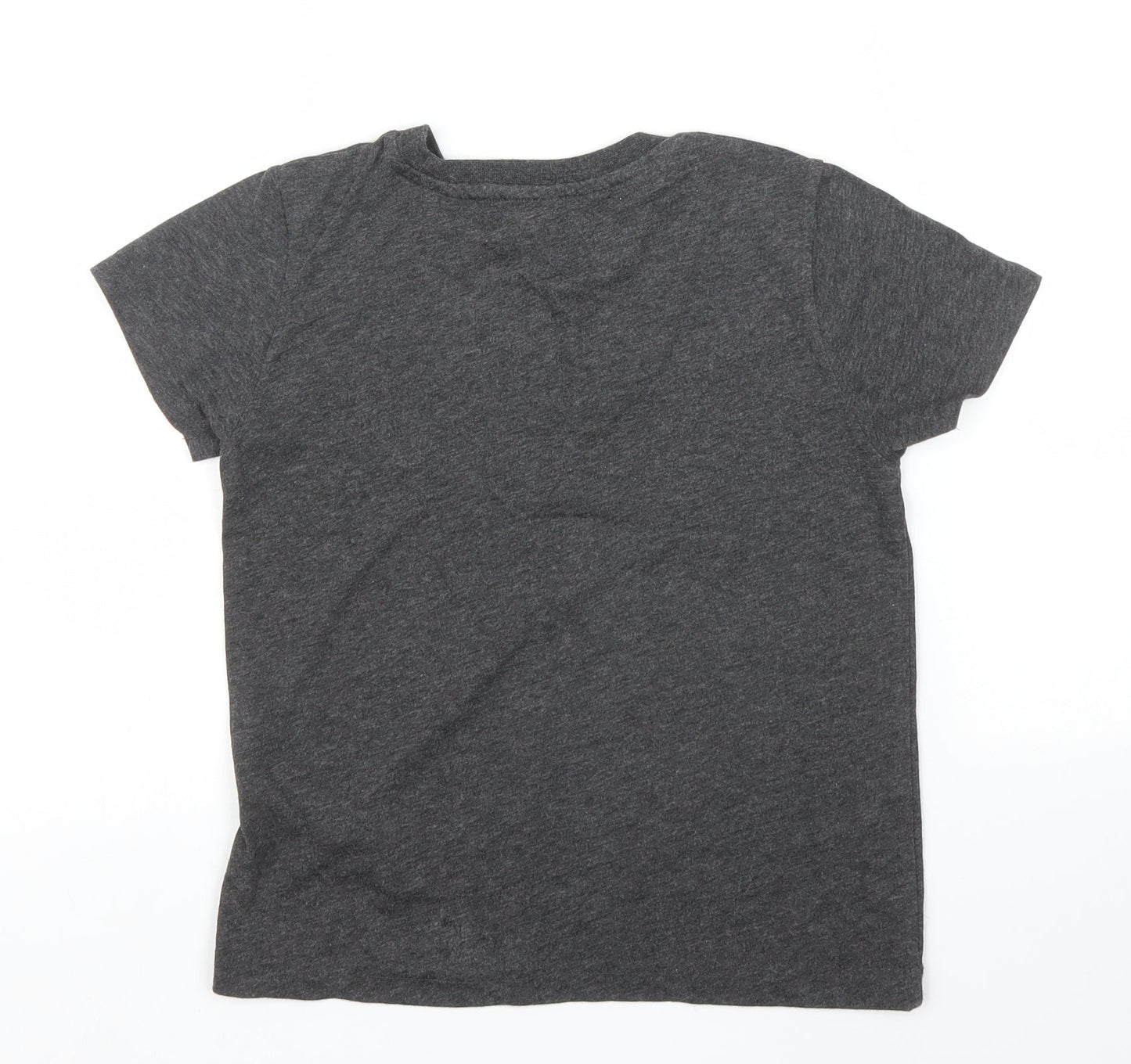 Primark Boys Grey   Basic T-Shirt Size 5 Years
