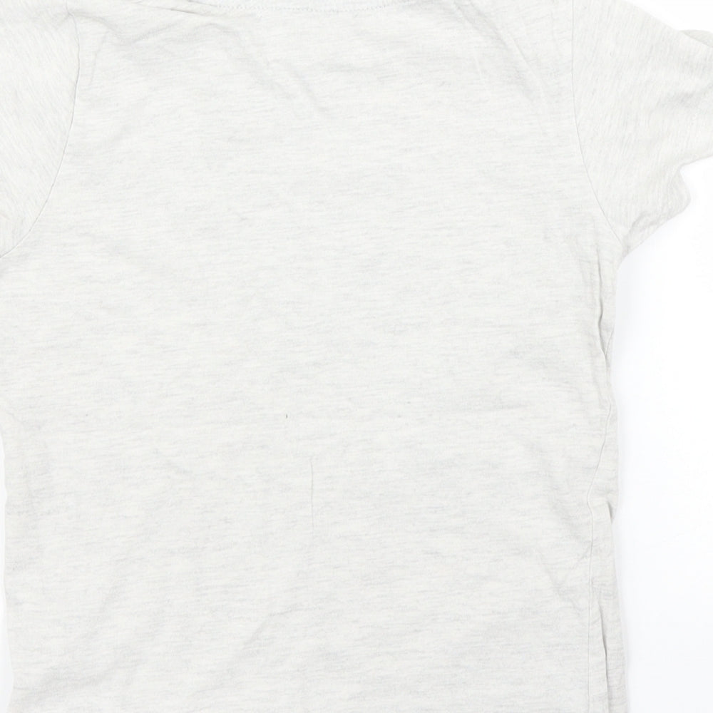Primark Boys Beige  Rayon Basic T-Shirt Size 5 Years