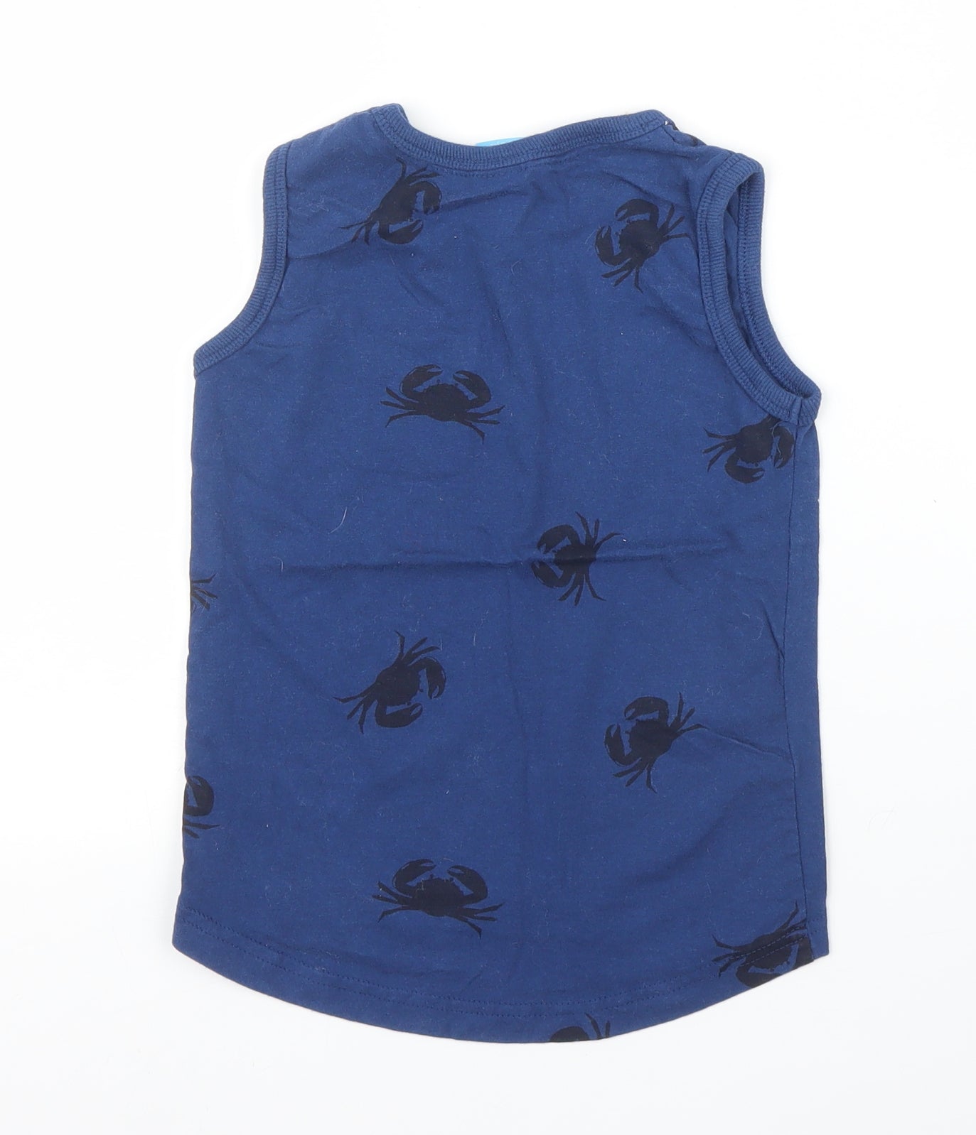 Little Kids Boys Blue   Basic Tank Size 5-6 Years
