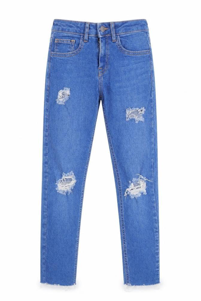 New Look Girls Blue  Denim Skinny Jeans Size 11 Years