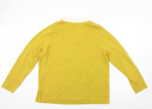 Bonmarché  Womens Yellow   Pullover Jumper Size 20