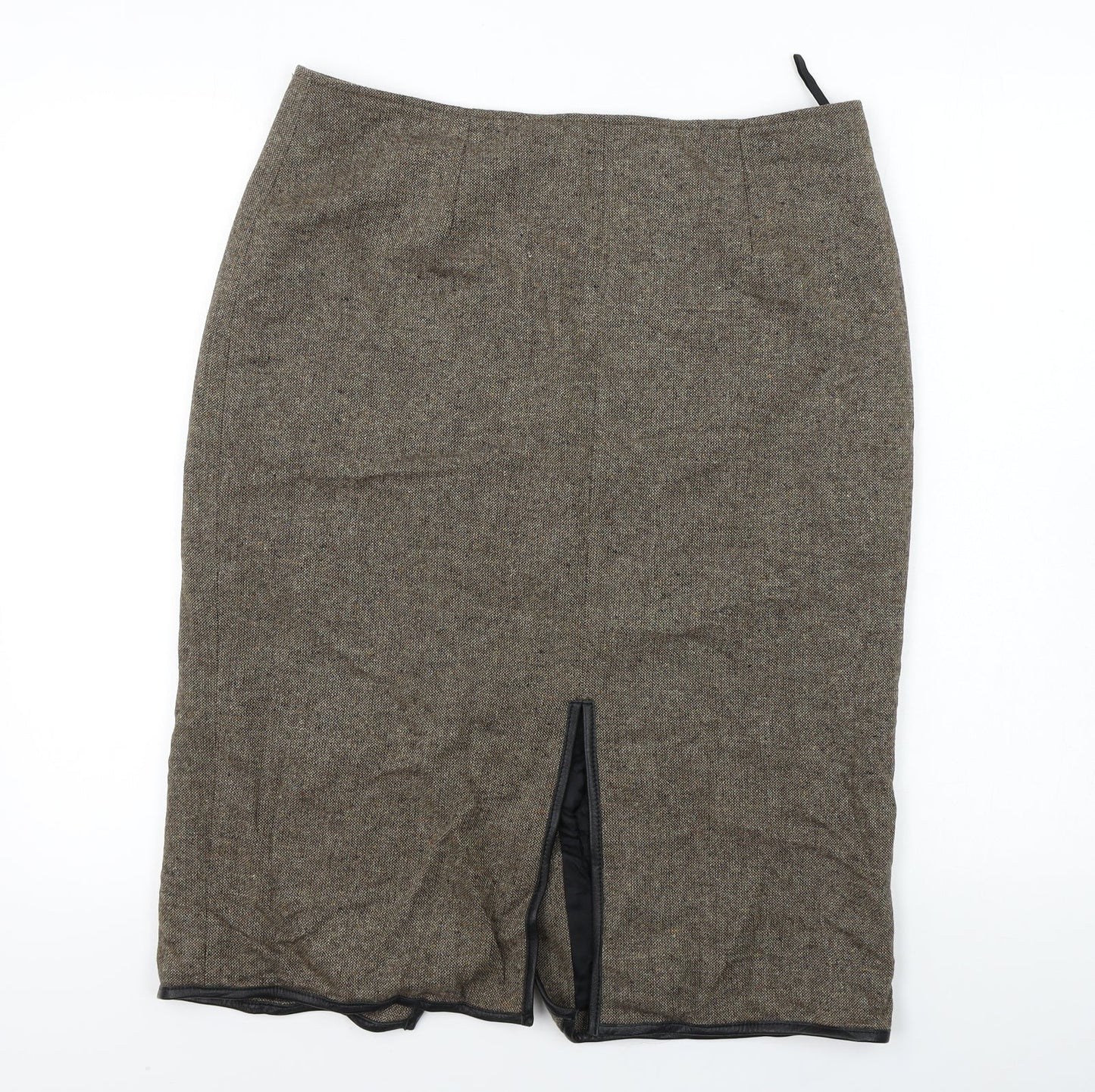 JAGER  Womens Brown   Bandage Skirt Size 14