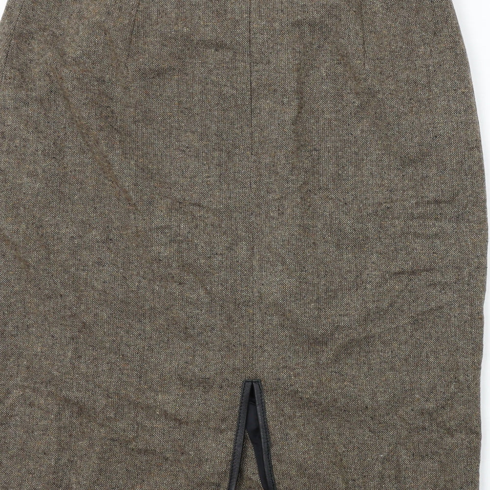 JAGER  Womens Brown   Bandage Skirt Size 14