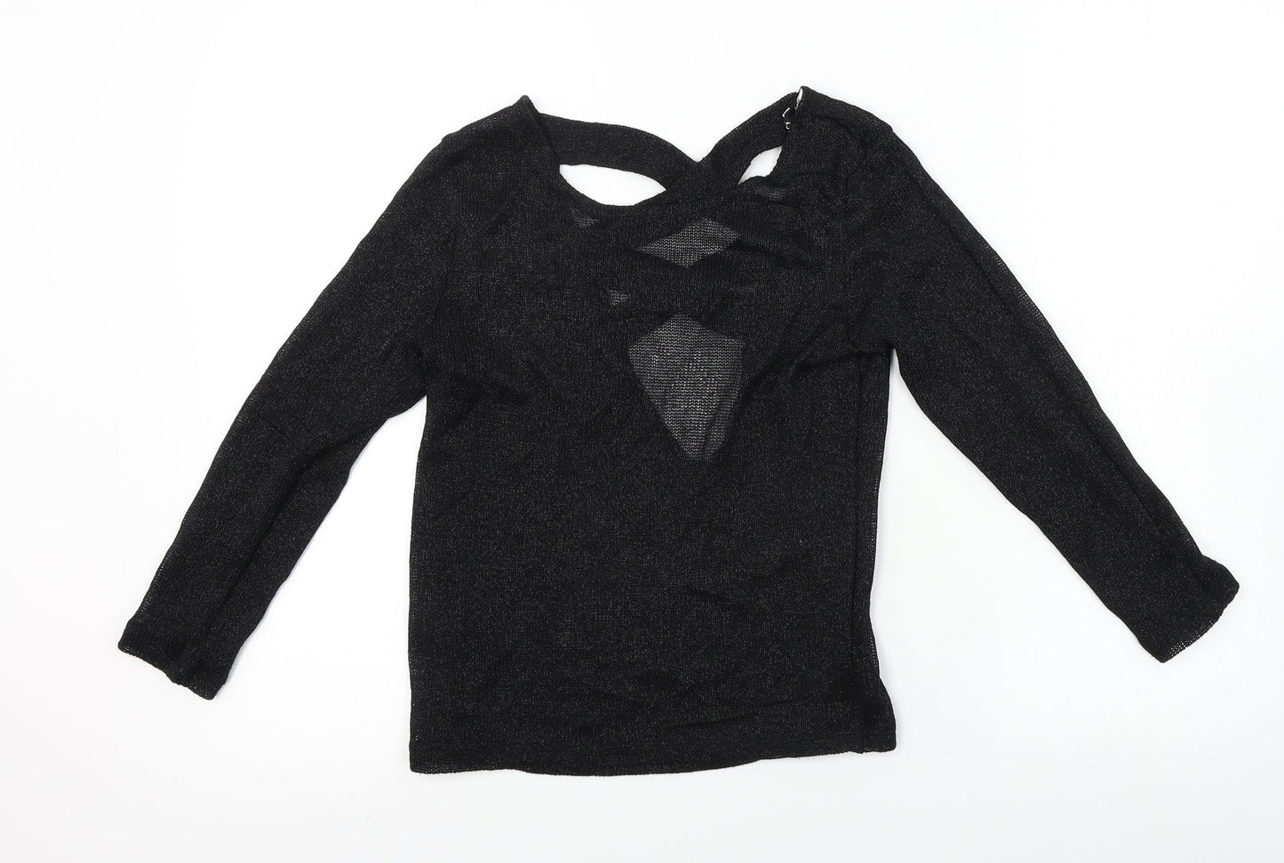 H&M  Womens Black   Basic T-Shirt Size XS