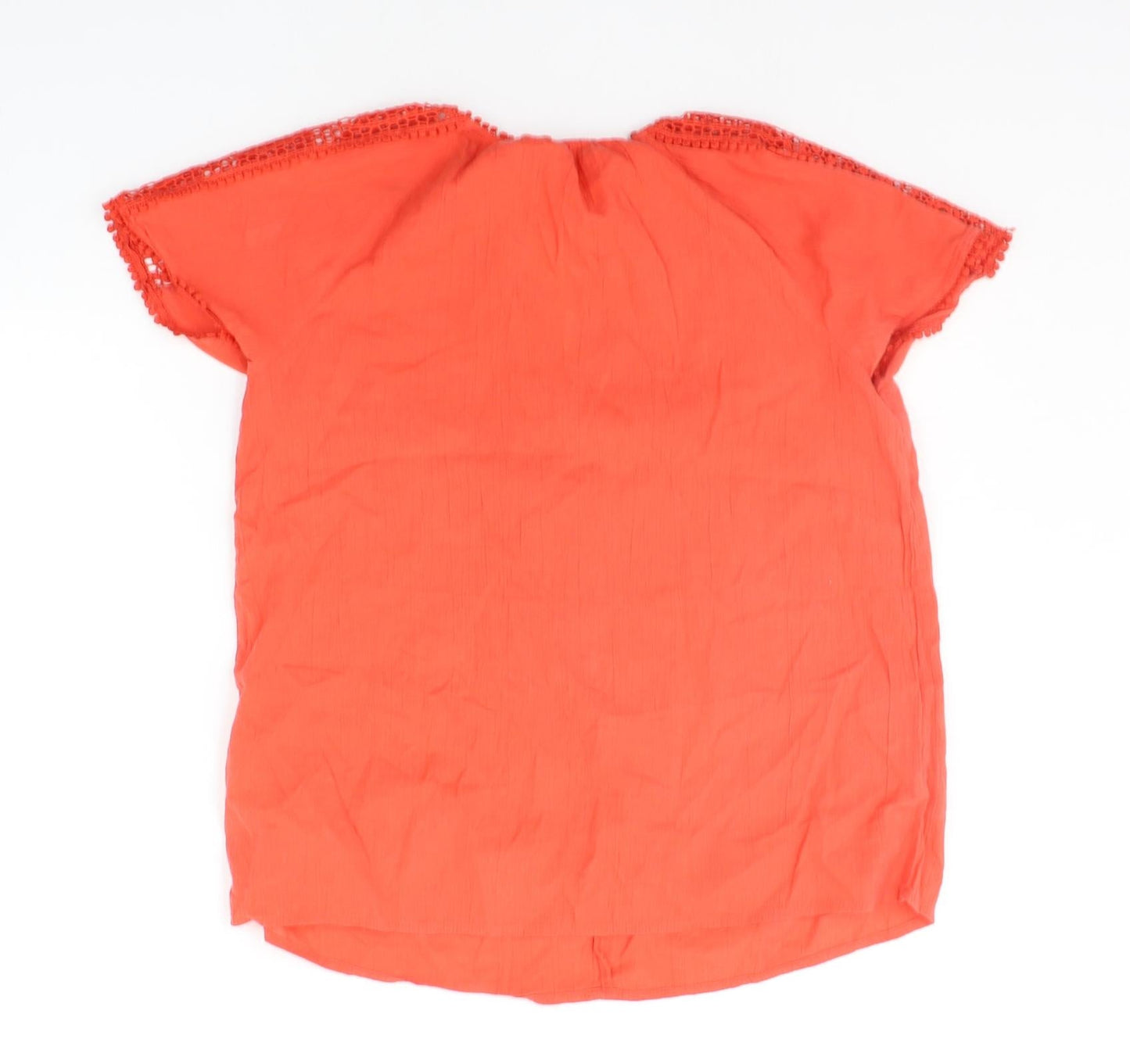 Gap Girls Orange   Basic Blouse Size 2XS