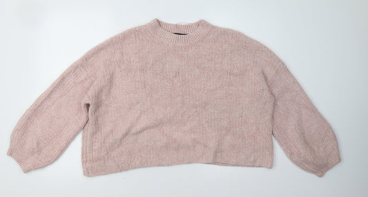 Marks and Spencer Womens Pink   Pullover Sweatshirt Size XL