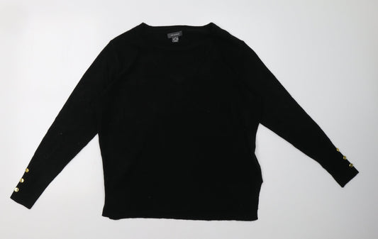 Primark Womens Black   Pullover Sweatshirt Size 14