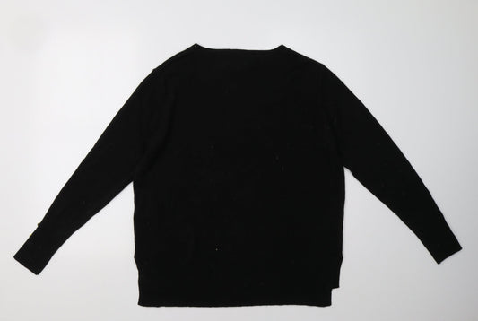 Primark Womens Black   Pullover Sweatshirt Size 14