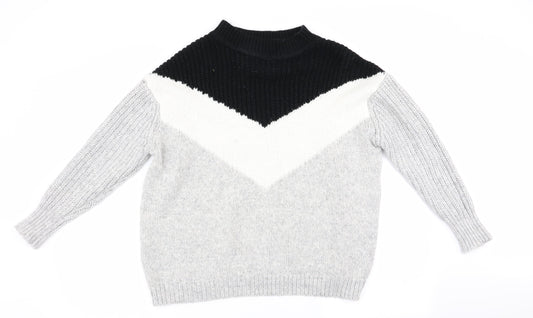 Papaya Womens Grey   Pullover Jumper Size M