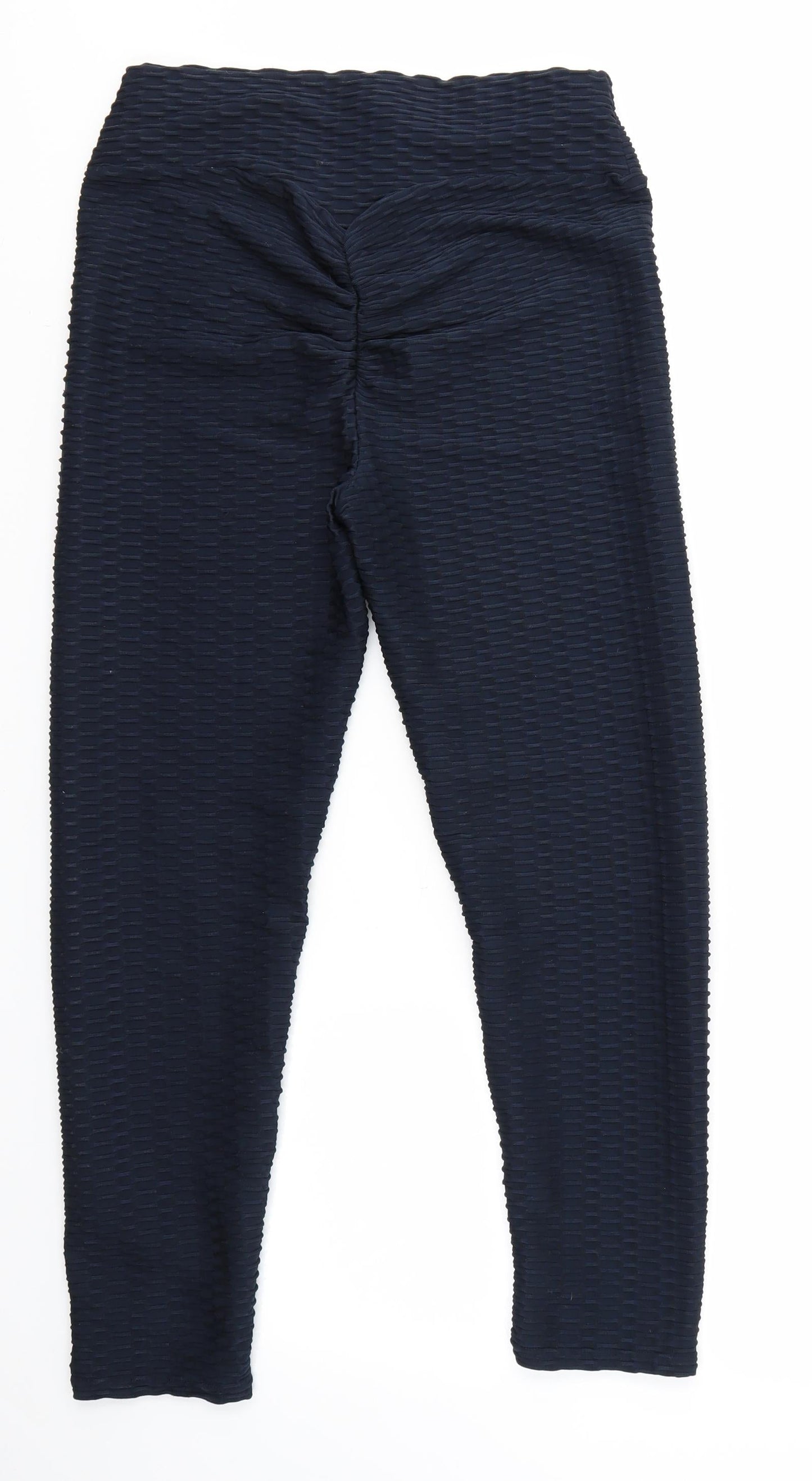Preworn Womens Blue   Dress Pants Trousers Size L L25 in