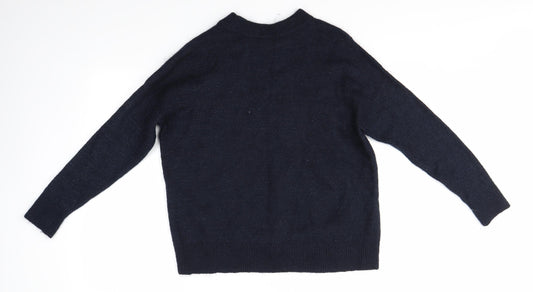 H&M Womens Blue   Pullover Jumper Size M