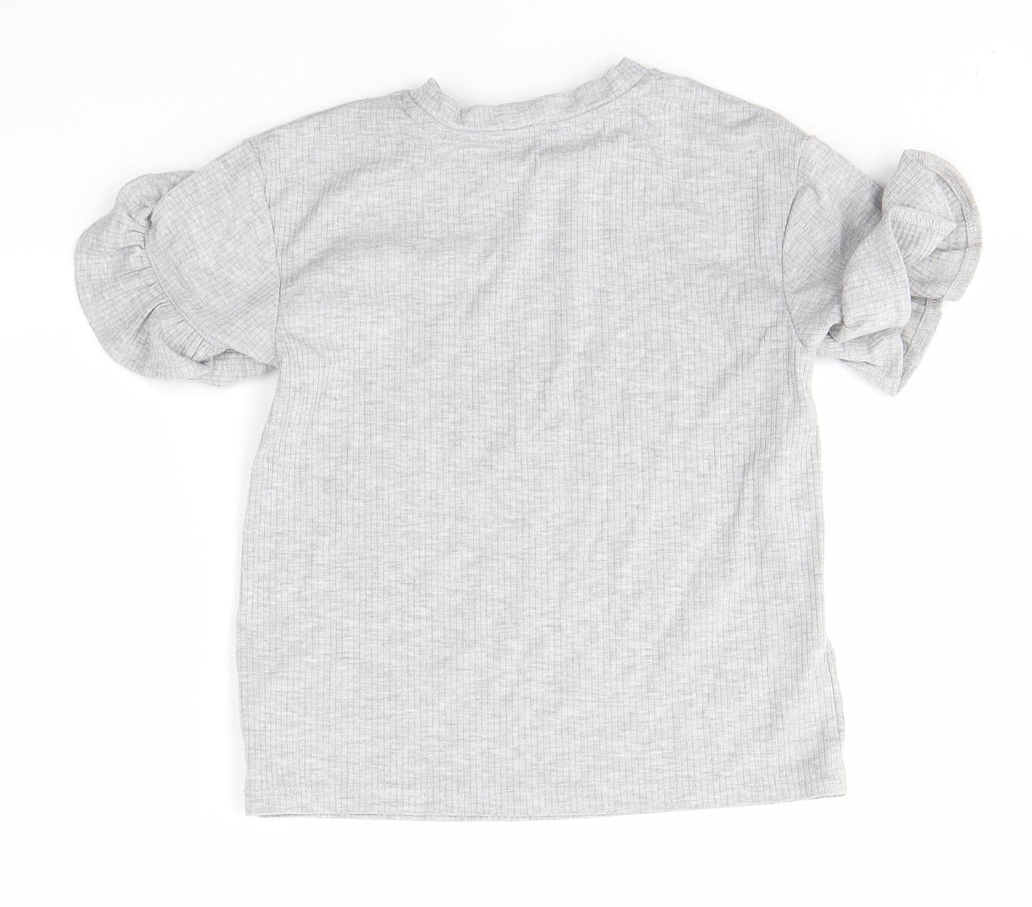 George Girls Grey   Basic Blouse Size 6-7 Years
