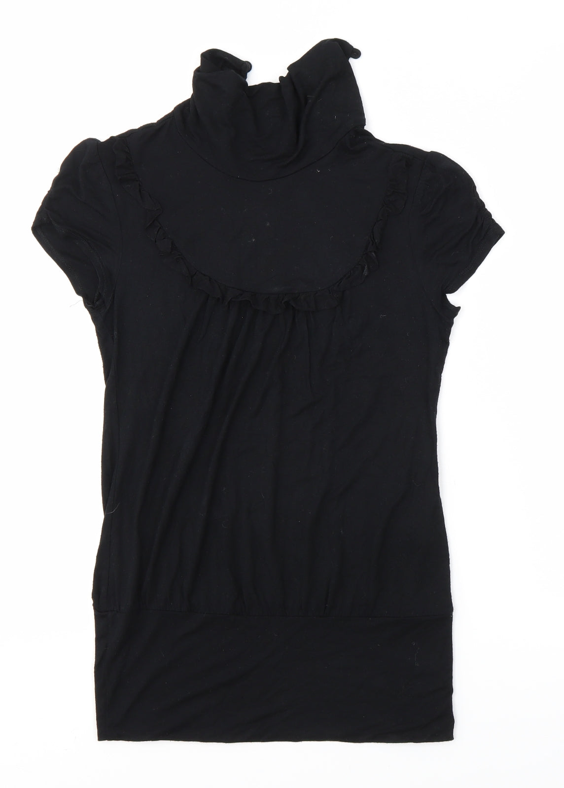 Dorothy Perkins Womens Black   Basic Blouse Size 6