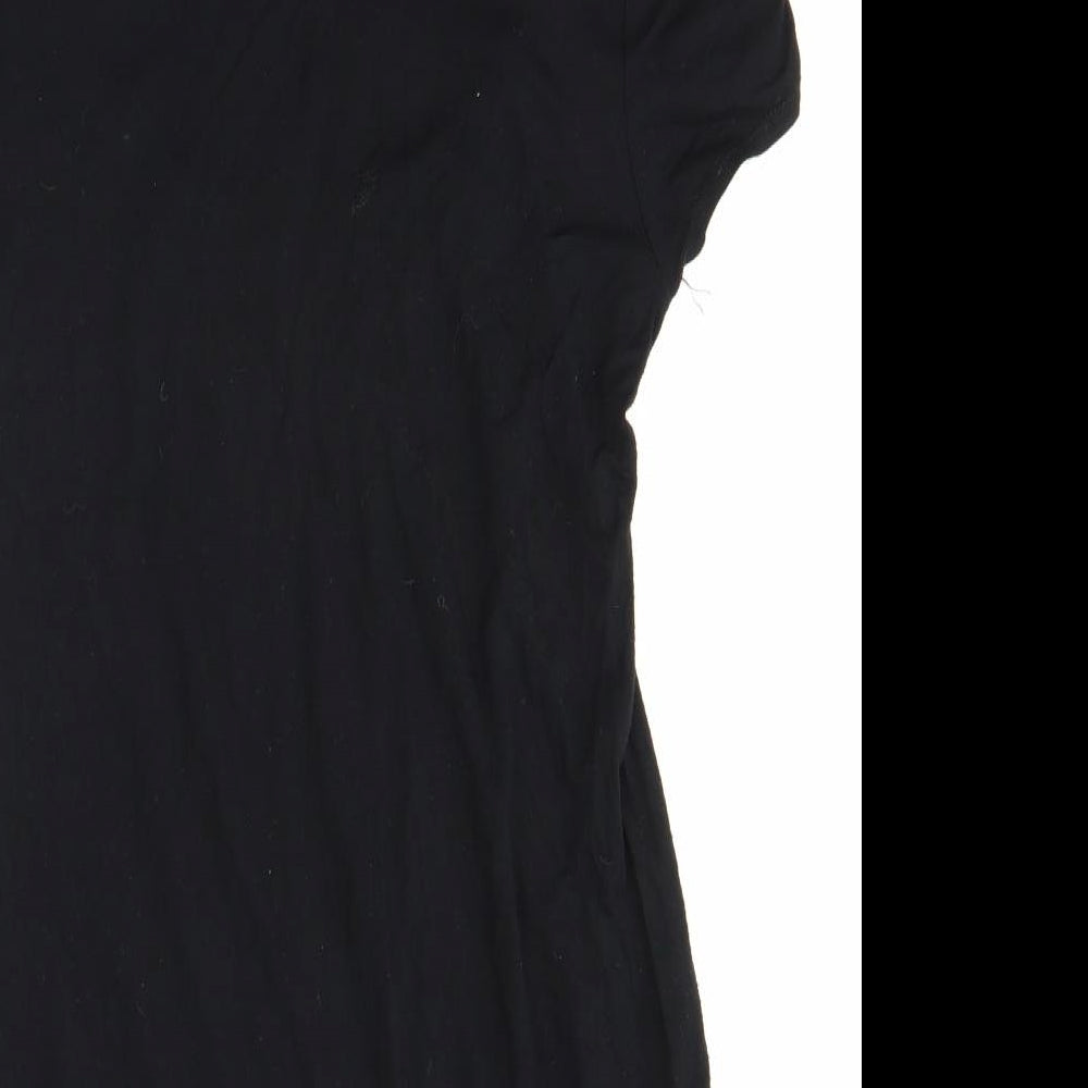 Dorothy Perkins Womens Black   Basic Blouse Size 6