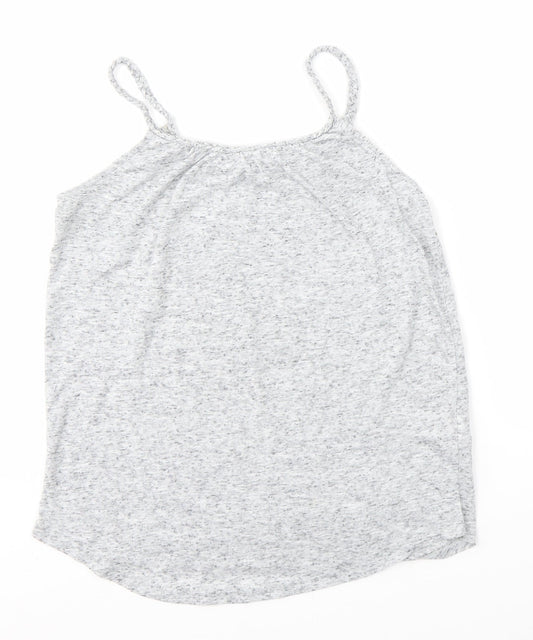 New Look Womens Grey   Camisole Blouse Size 6
