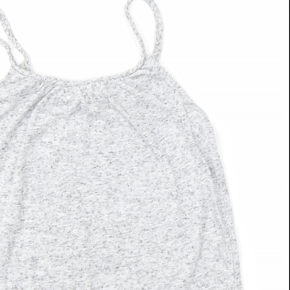 New Look Womens Grey   Camisole Blouse Size 6