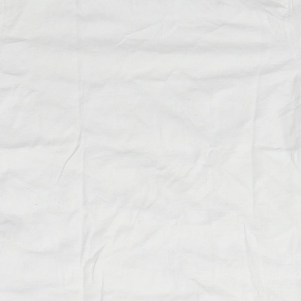 M&S Boys White   Basic T-Shirt Size 3-4 Years  - SCHOOLWEAR