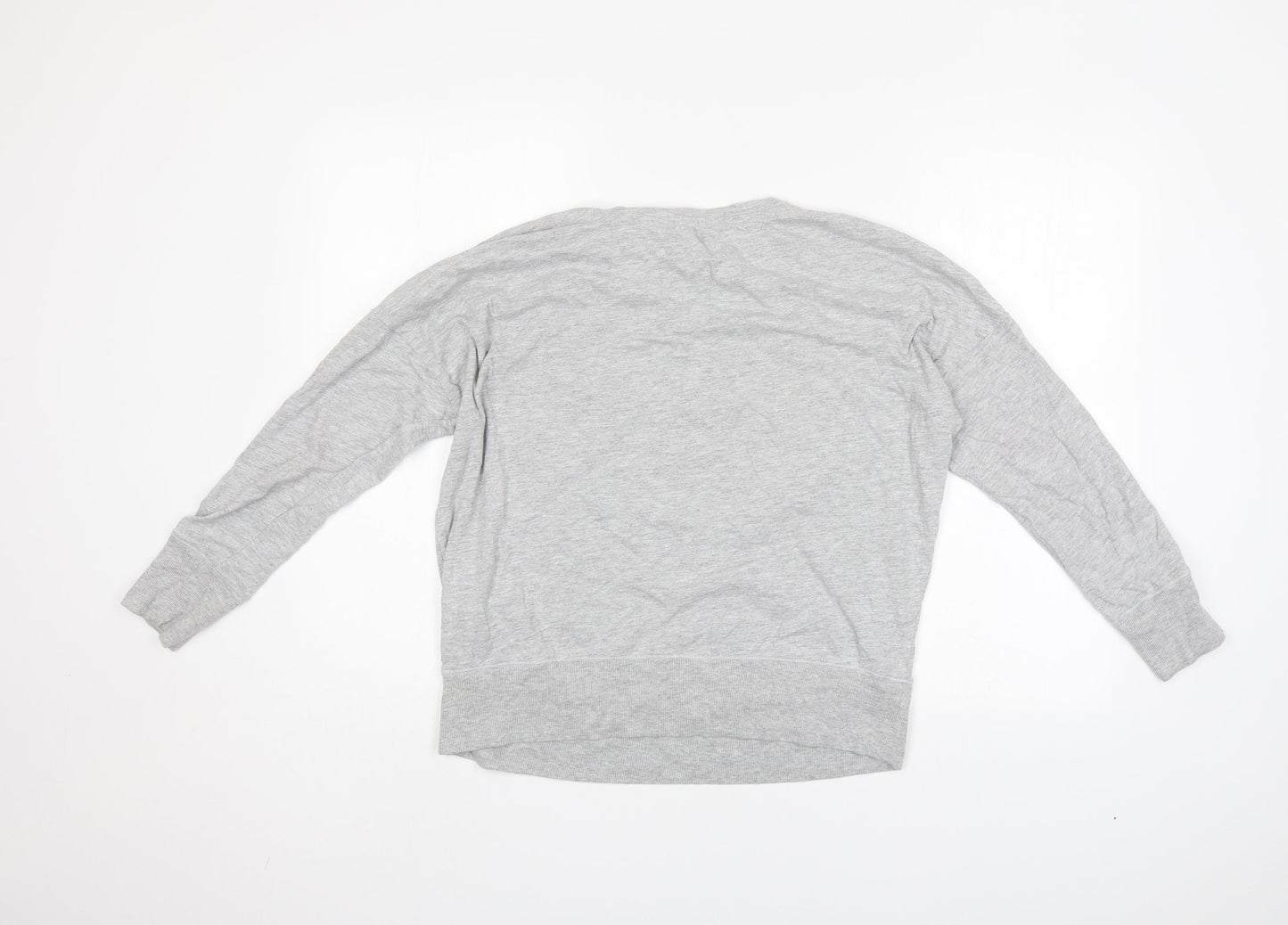 M&S Womens Grey   Top Pyjama Top Size 10
